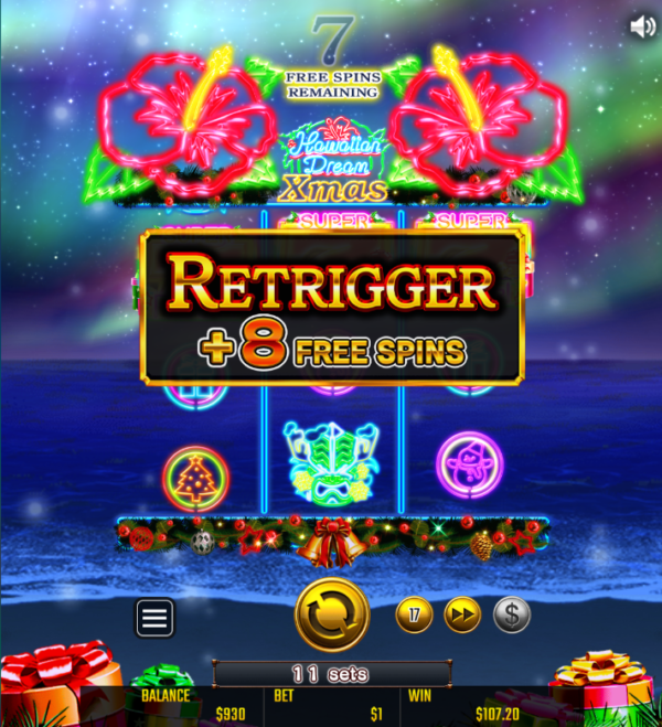 retrigger freespin