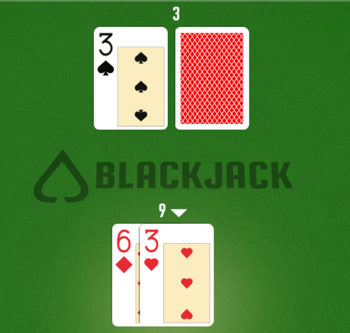 ブラックジャックストラテジーの問3