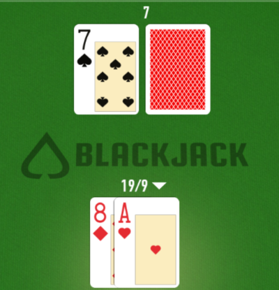 ブラックジャックストラテジーの問2